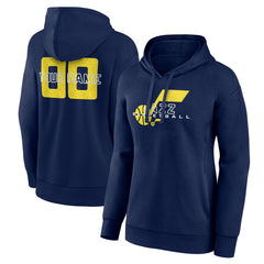 NBA - Utah Jazz Women's Stellar Personalized Name & Number Pullover Hoodie - Navy