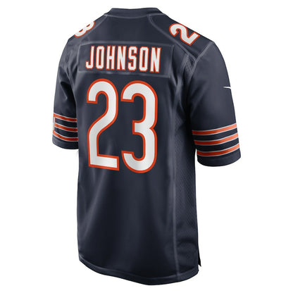 Roschon Johnson Chicago Bears Team Game Jersey - Navy | NFL Jerseys