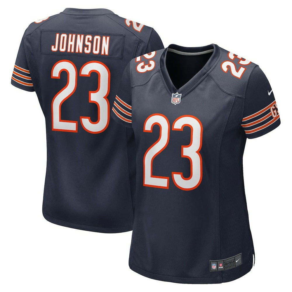Roschon Johnson Chicago Bears Women's Team Game Jersey Navy - Nike