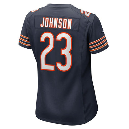 Roschon Johnson Chicago Bears Women's Team Game Jersey - Navy | NFL Jerseys