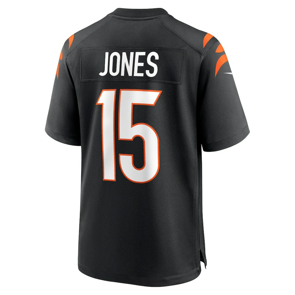 Charlie Jones Cincinnati Bengals Team Game Jersey - Black | NFL Jerseys