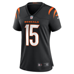 Charlie Jones Cincinnati Bengals Women's Team Game Jersey Black - Nike