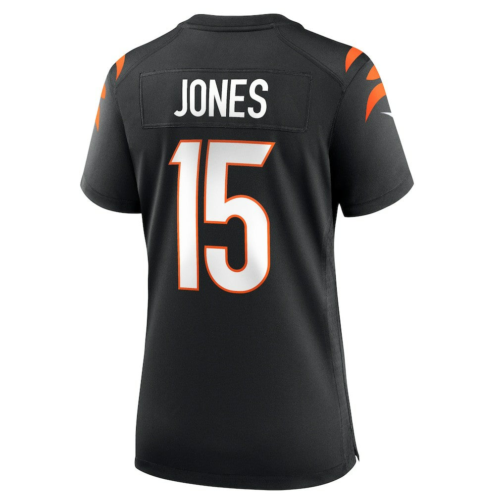 Charlie Jones Cincinnati Bengals Women's Team Game Jersey Black - Nike