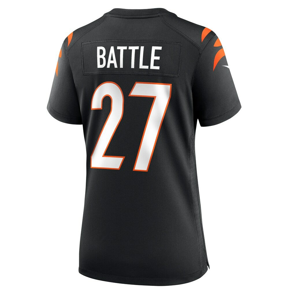 Jordan Battle Cincinnati Bengals Women's Team Game Jersey Black - Nike