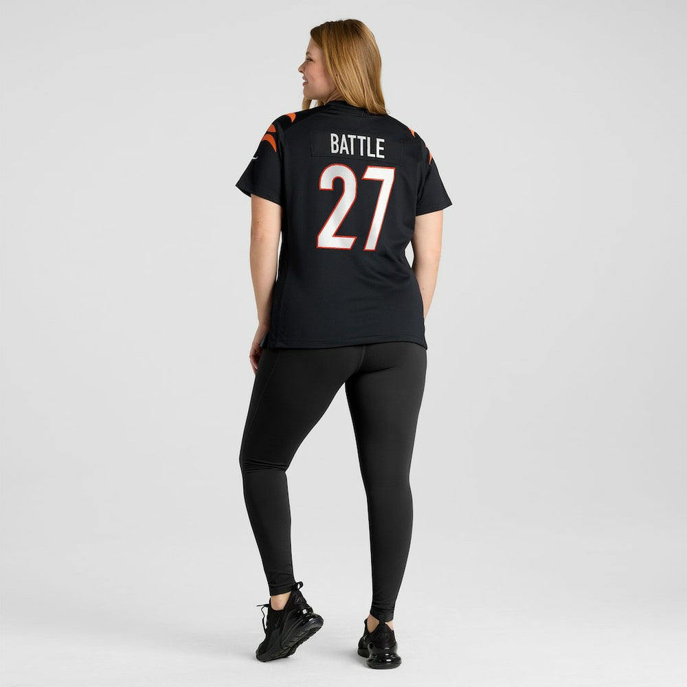 Jordan Battle Cincinnati Bengals Women's Team Game Jersey Black - Nike