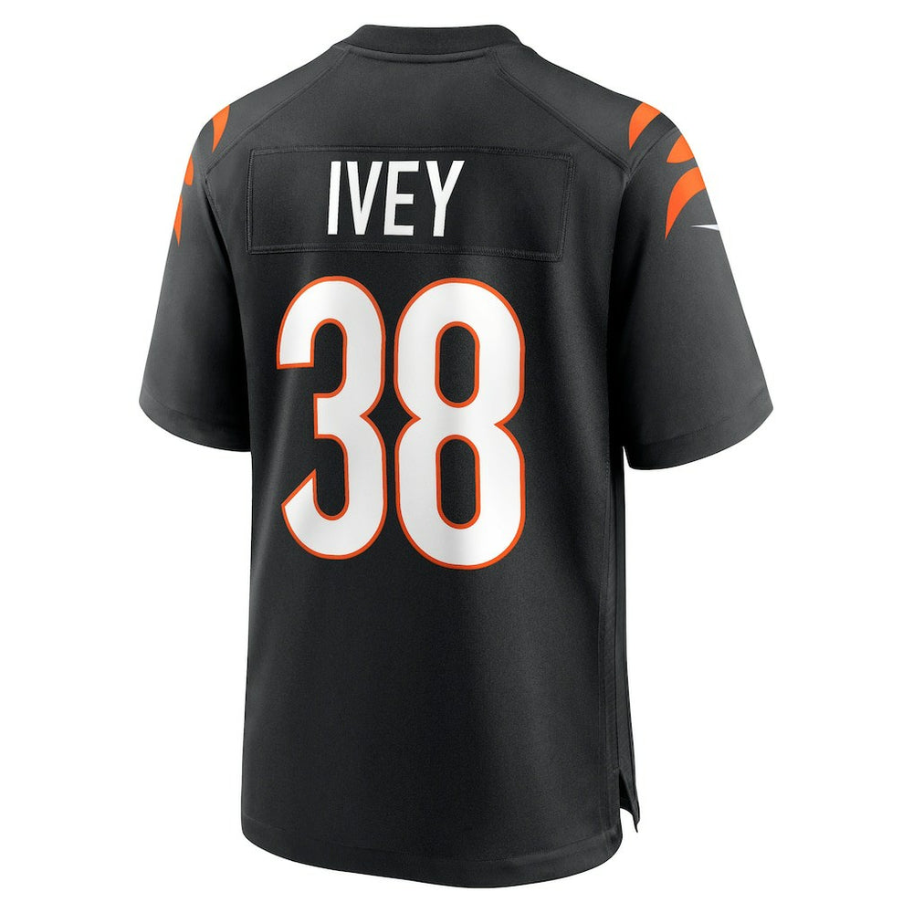 DJ Ivey Cincinnati Bengals Team Game Jersey Black - Nike