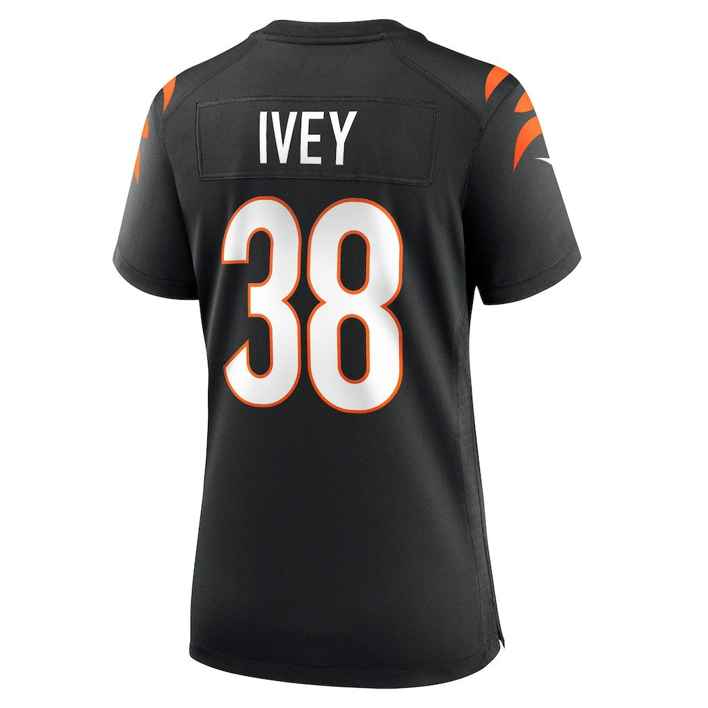 DJ Ivey Cincinnati Bengals Women's Team Game Jersey Black - Nike