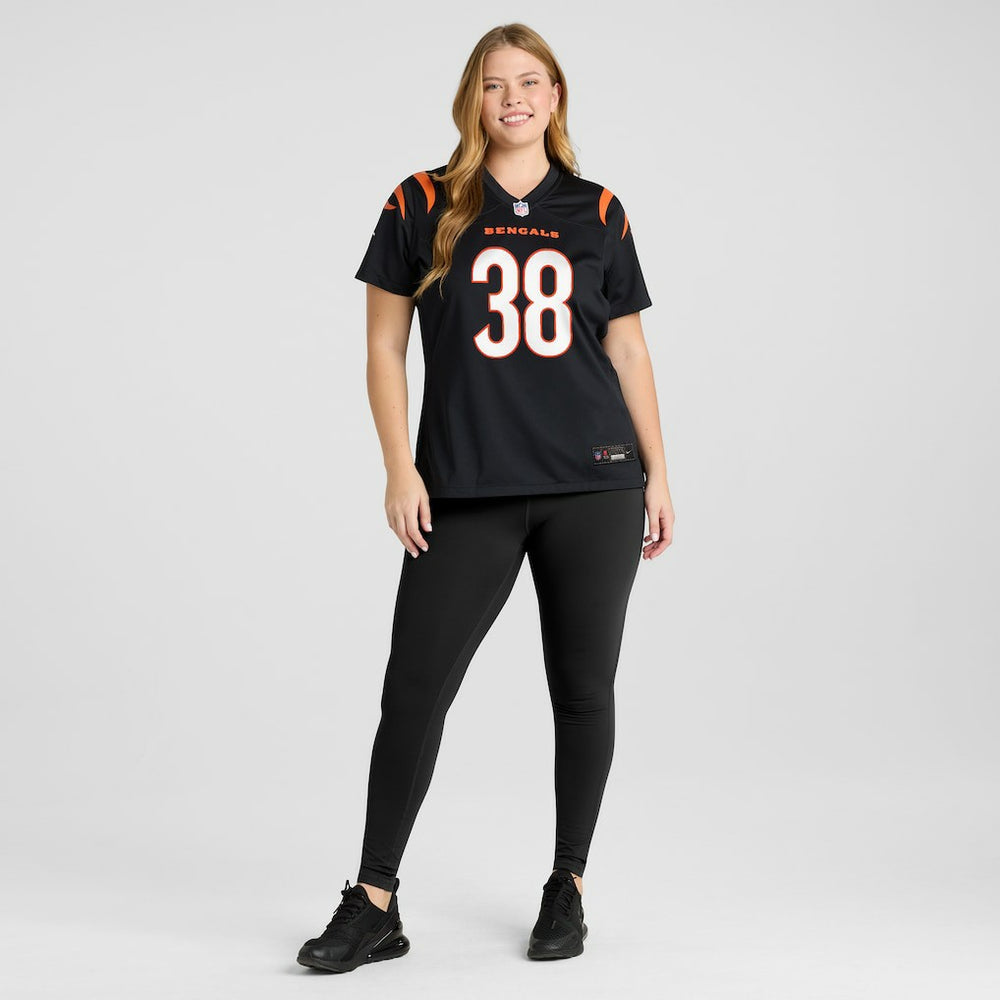 DJ Ivey Cincinnati Bengals Women's Team Game Jersey Black - Nike