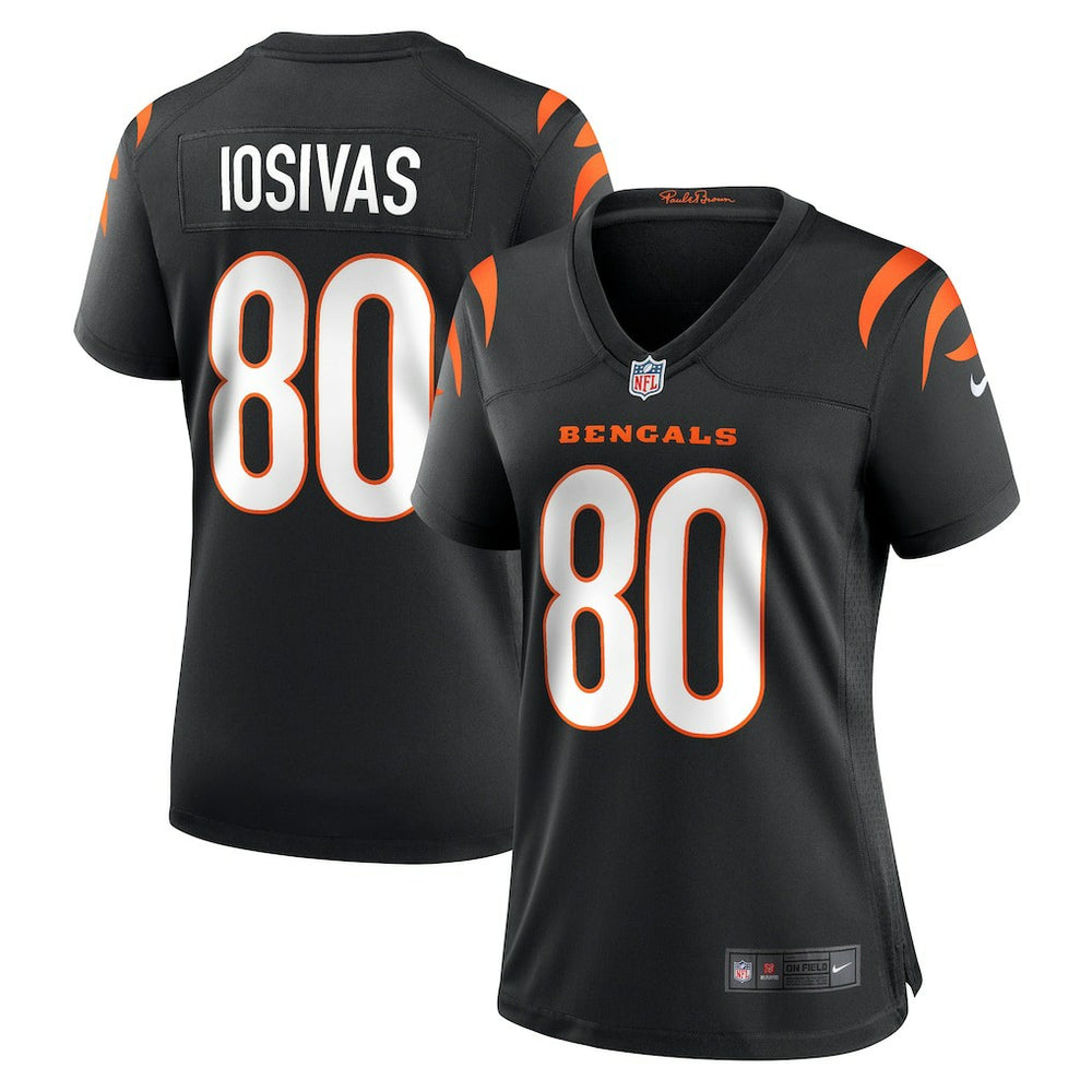 Andrei Iosivas Cincinnati Bengals Women's Team Game Jersey Black - Nike