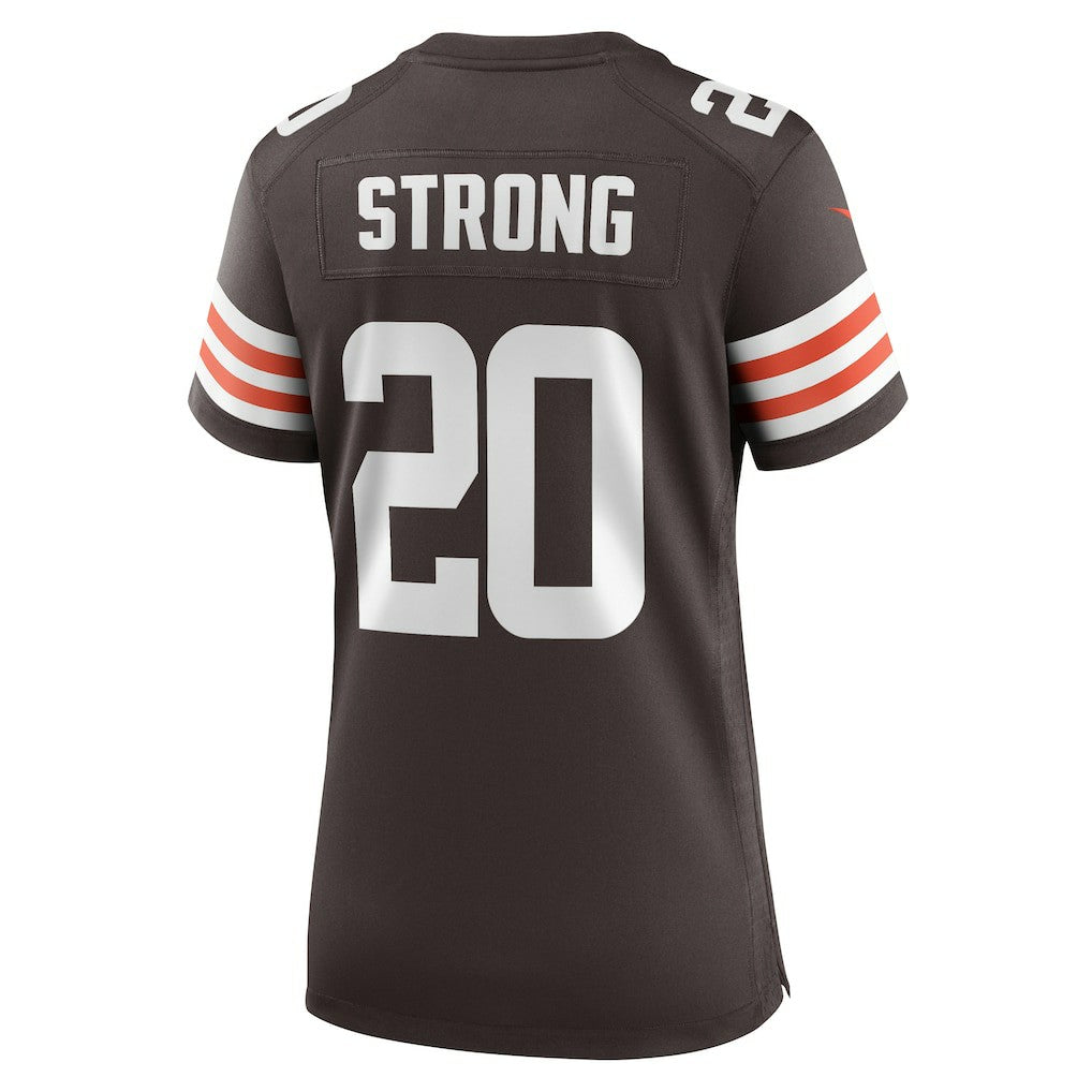 Pierre Strong Jr. Cleveland Browns Women's Team Game Jersey Brown - Nike