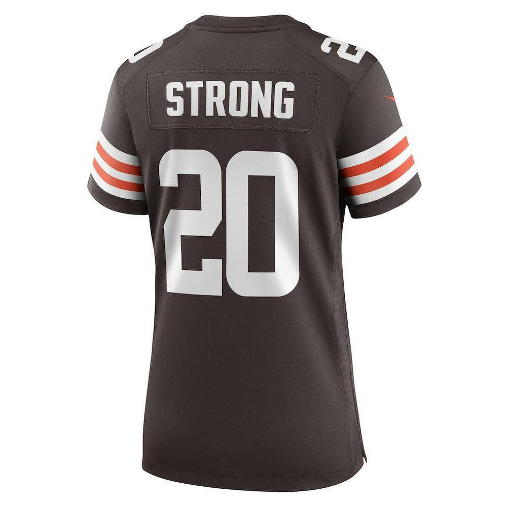 Pierre Strong Jr. Cleveland Browns Women's Team Game Jersey Brown - Nike