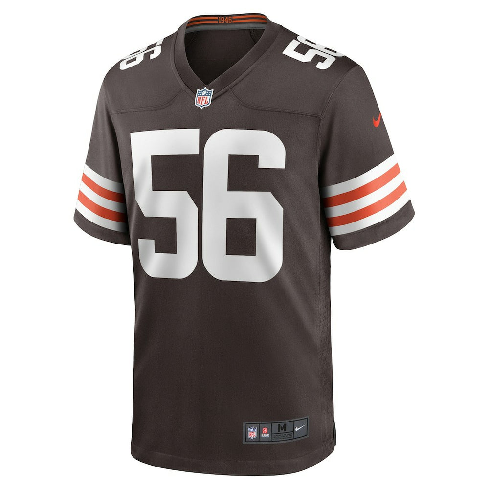 Luke Wypler Cleveland Browns Team Game Jersey Brown - Nike