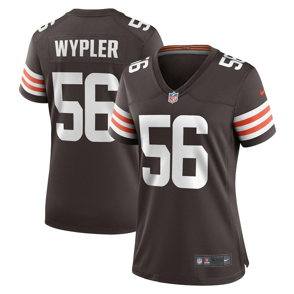 Luke Wypler Cleveland Browns Women's Team Game Jersey Brown - Nike