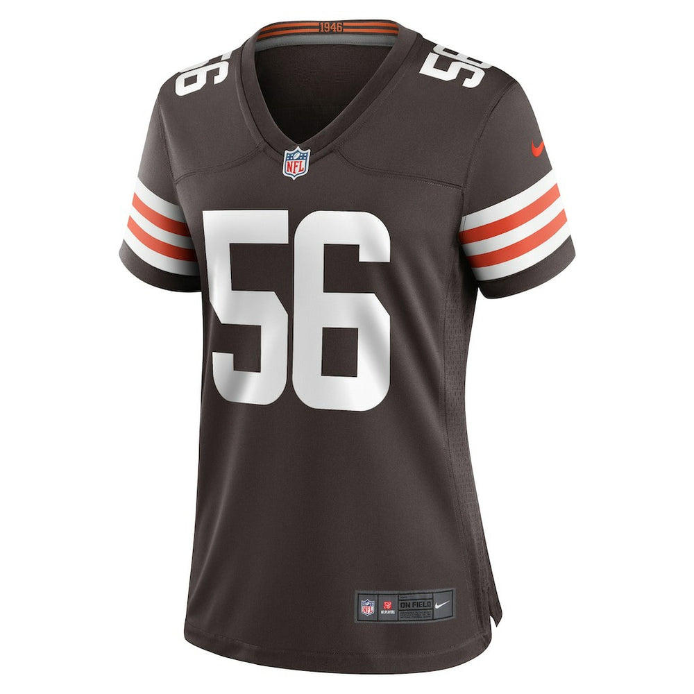 Luke Wypler Cleveland Browns Women's Team Game Jersey Brown - Nike