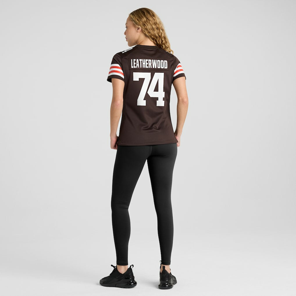 Alex Leatherwood Cleveland Browns Women's Team Game Jersey - Brown | NFL Jerseys
