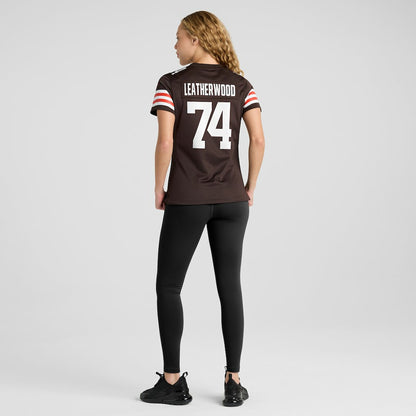 Alex Leatherwood Cleveland Browns Women's Team Game Jersey - Brown | NFL Jerseys