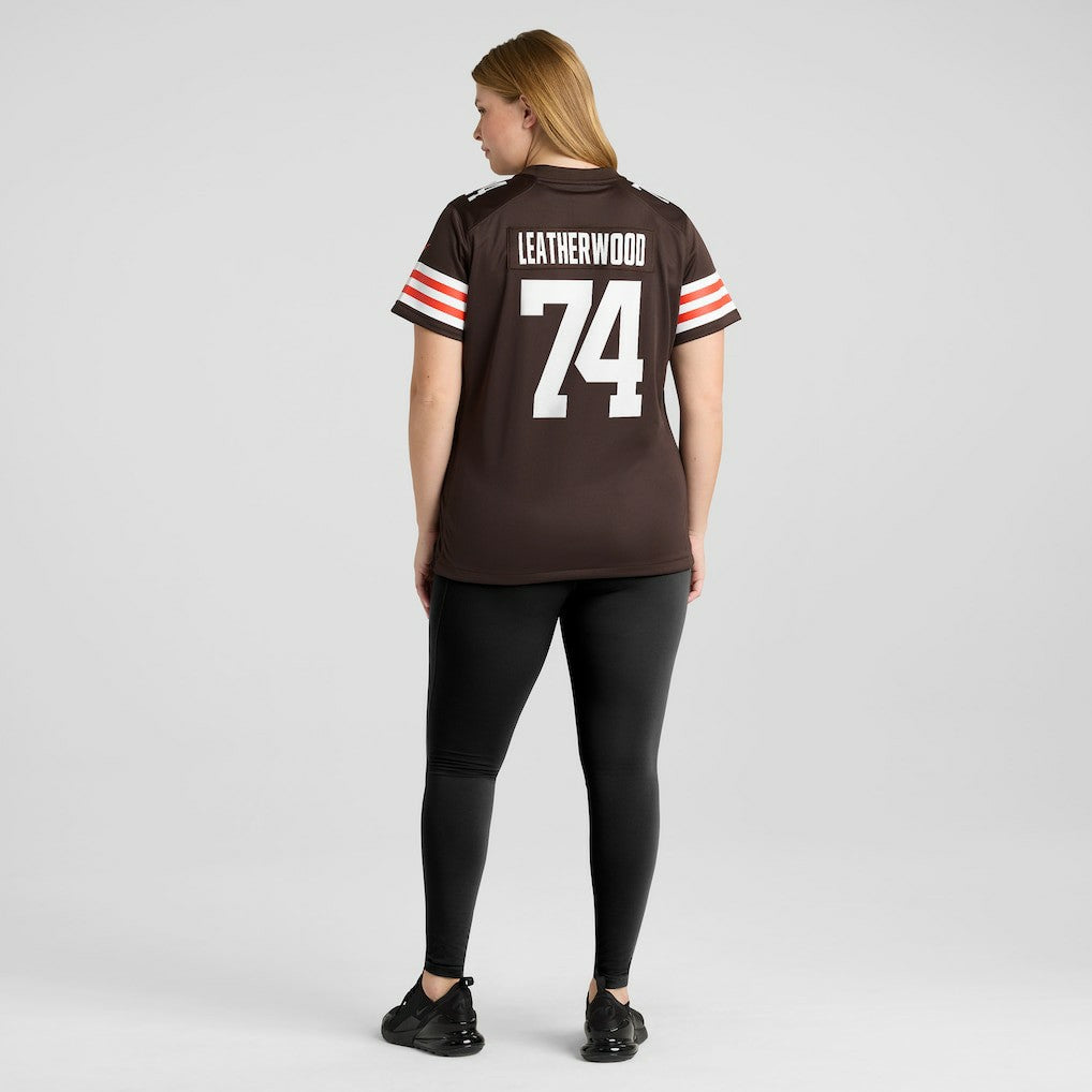 Alex Leatherwood Cleveland Browns Women's Team Game Jersey - Brown | NFL Jerseys
