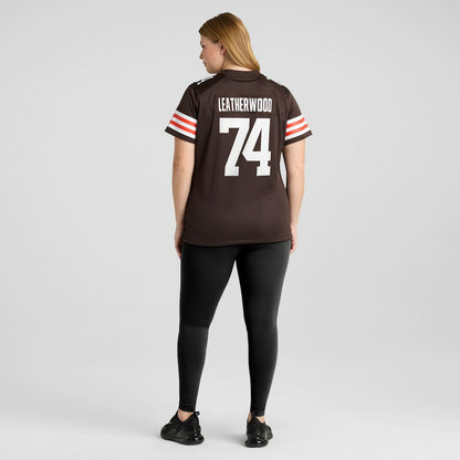 Alex Leatherwood Cleveland Browns Women's Team Game Jersey - Brown | NFL Jerseys