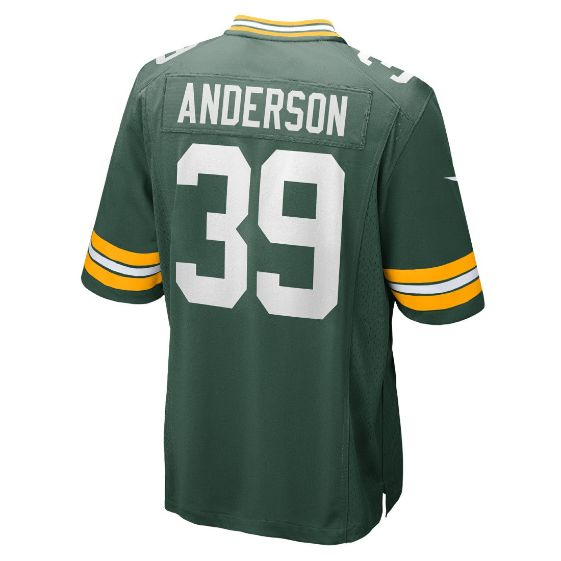 Zayne Anderson Green Bay Packers Team Game Jersey - Green | NFL Jerseys