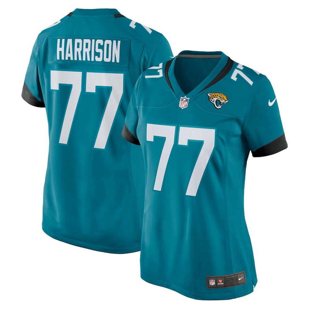 Anton Harrison Jacksonville Jaguars Women's Team Game Jersey Teal - Nike