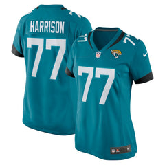 Anton Harrison Jacksonville Jaguars Women's Team Game Jersey Teal - Nike