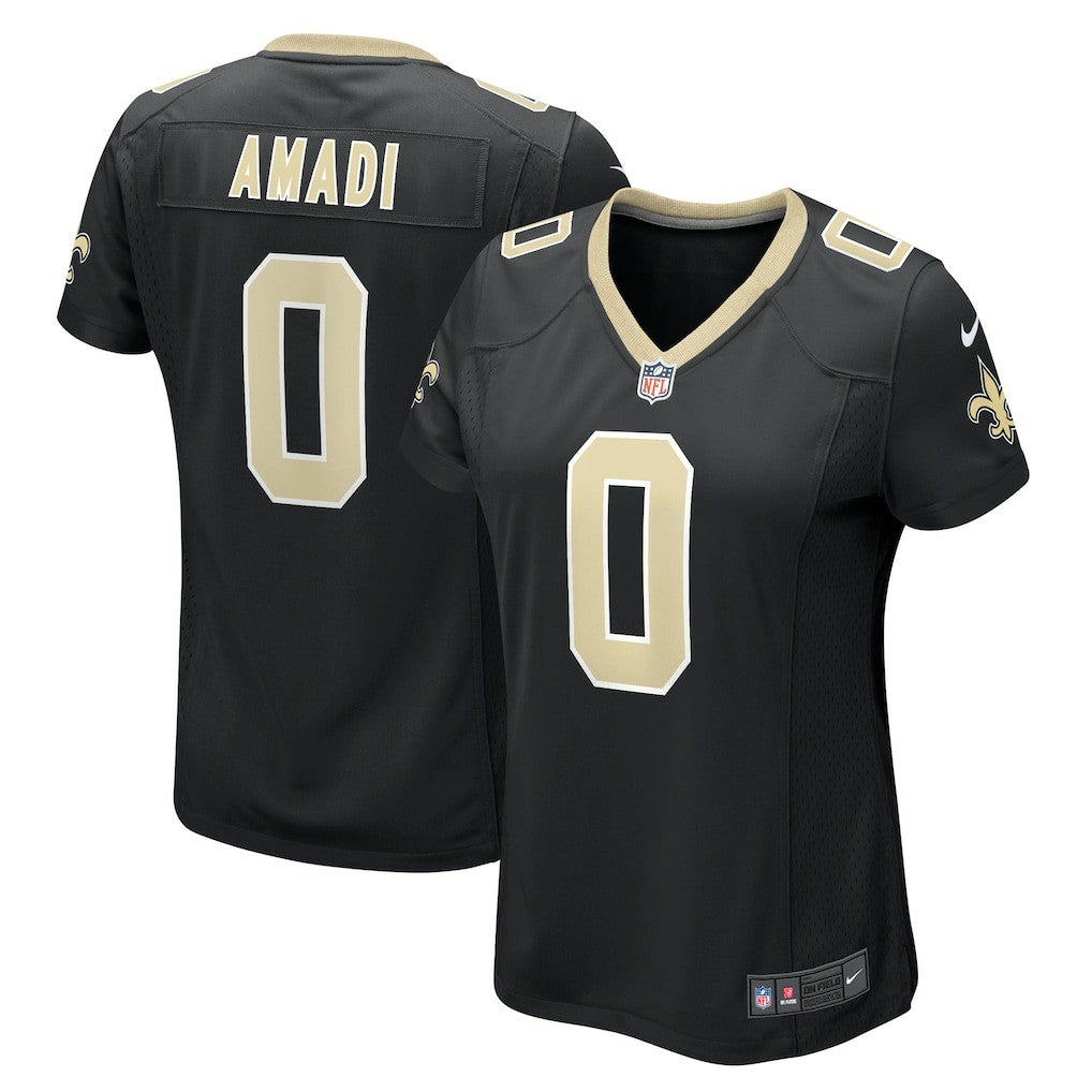 Ugo Amadi New Orleans Saints Women's Team Game Jersey Black - Nike