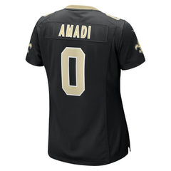 Ugo Amadi New Orleans Saints Women's Team Game Jersey Black - Nike