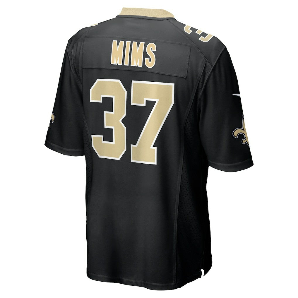 Jordan Mims New Orleans Saints Team Game Jersey Black - Nike