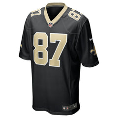 Foster Moreau New Orleans Saints Team Game Jersey Black - Nike