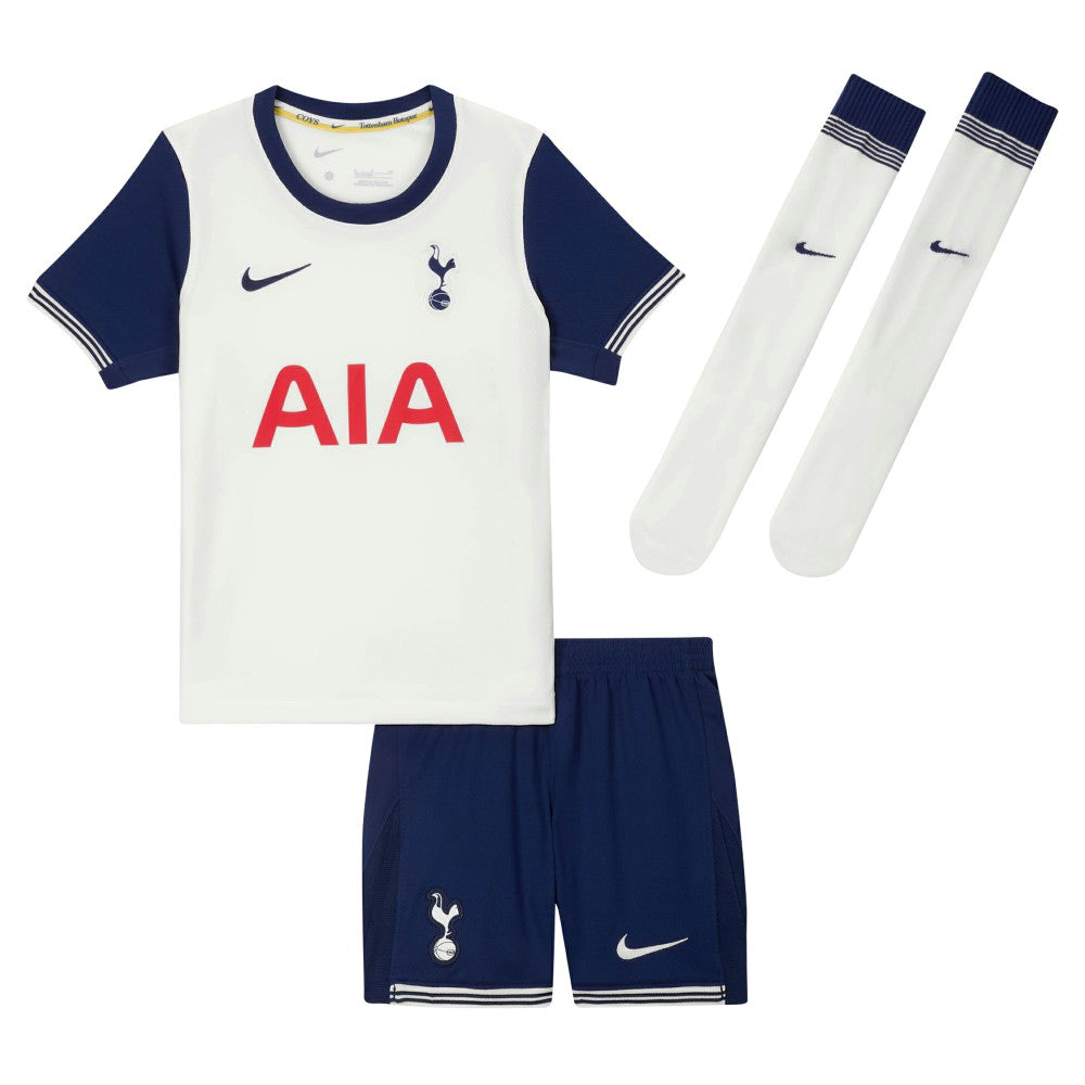 Nike Tottenham Hotspur Preschool 2024/25 Home Replica Stadium Kit Set - White