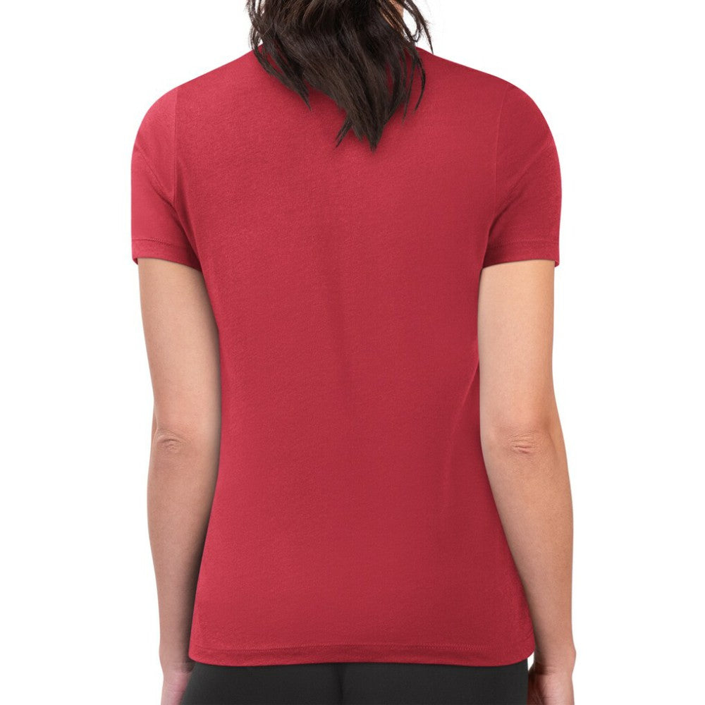 Atlanta Braves G-III 4Her by Carl Banks Women's Super-Slim Fit Lightweight Love Graphic Team T-Shirt Lifestyle