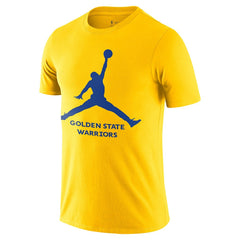Nike - Golden State Warriors Essential Jumpman T-Shirt - Gold