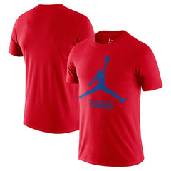 Nike - Philadelphia 76ers Essential Jumpman T-Shirt - Red
