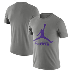 Nike - Sacramento Kings Essential Jumpman T-Shirt - Gray