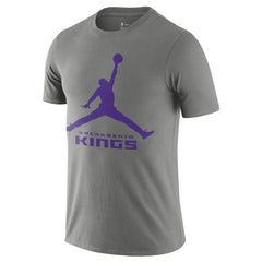 Nike - Sacramento Kings Essential Jumpman T-Shirt - Gray