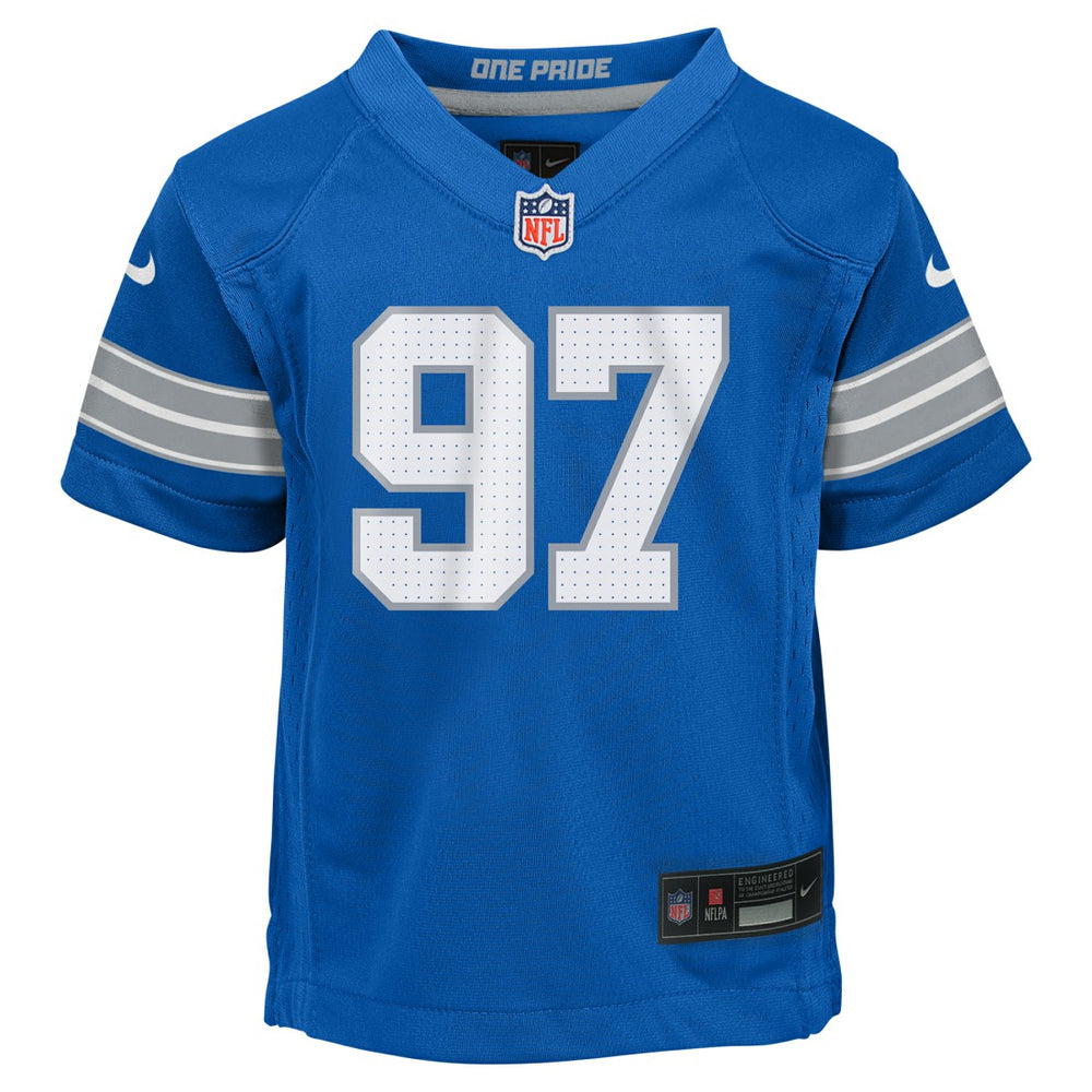Aidan Hutchinson Detroit Lions Preschool Player Game Jersey Blue - Nike