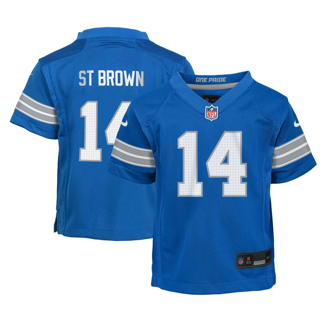 Amon-Ra St. Brown Detroit Lions Preschool Player Game Jersey Blue - Nike