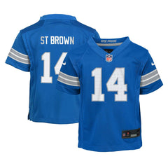 Amon-Ra St. Brown Detroit Lions Preschool Player Game Jersey Blue - Nike