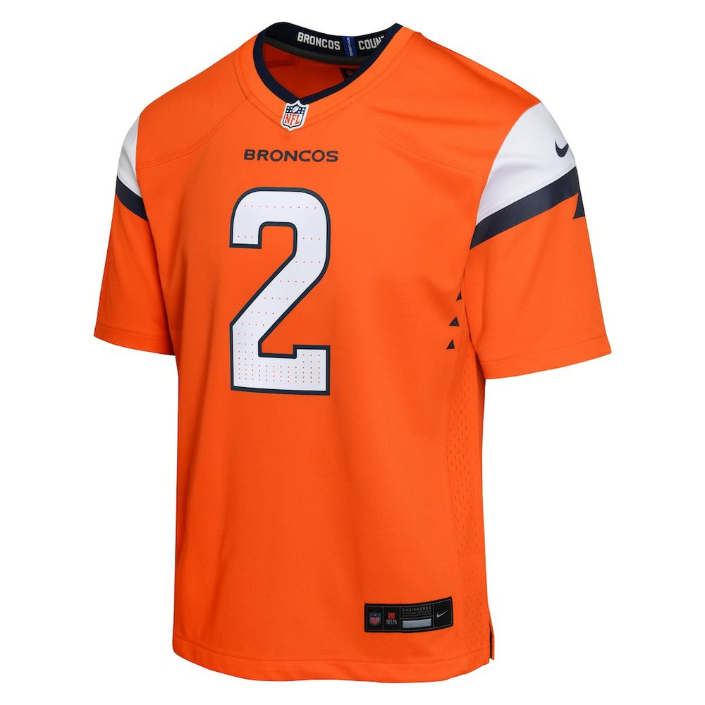 Patrick Surtain II Denver Broncos Youth Game Jersey Orange - Nike