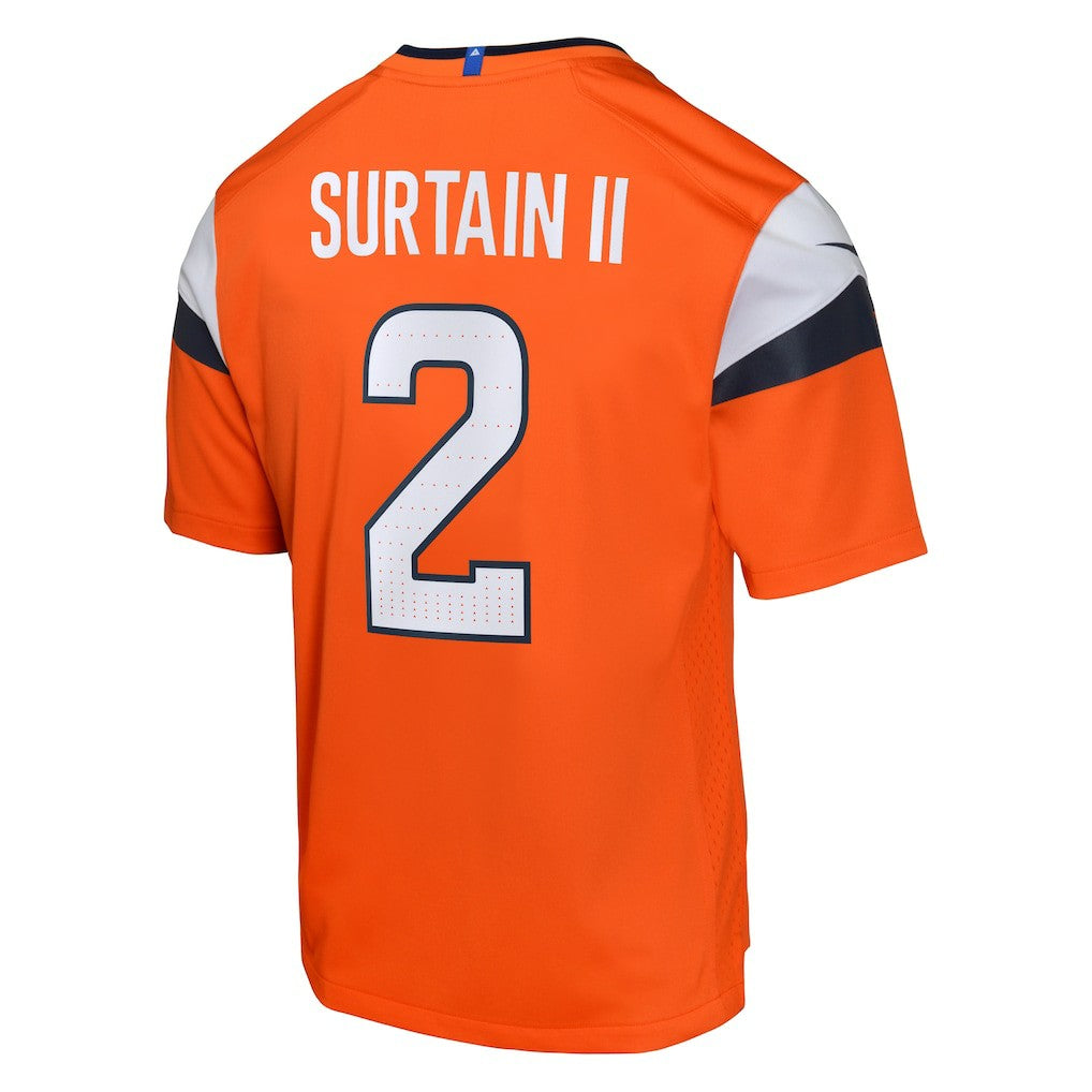 Patrick Surtain II Denver Broncos Youth Game Jersey Orange - Nike
