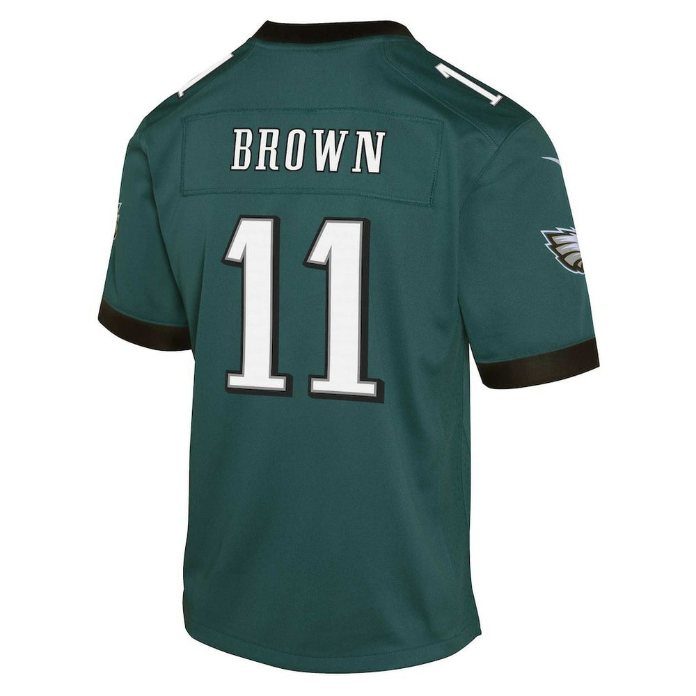 A.J. Brown Philadelphia Eagles Youth Game Jersey Green - Nike