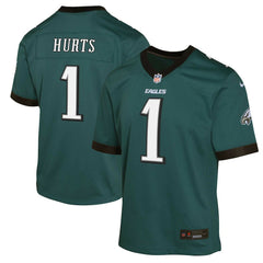 Jalen Hurts Philadelphia Eagles Youth Game Jersey Green - Nike