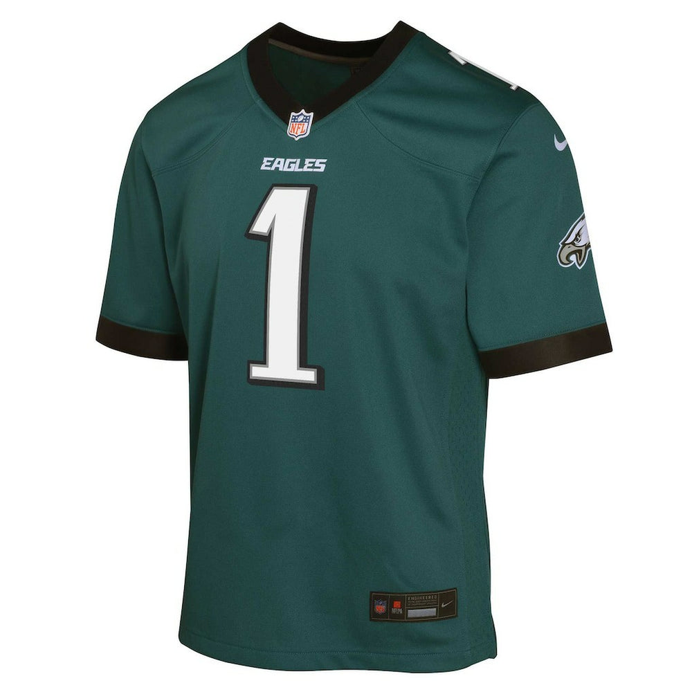 Jalen Hurts Philadelphia Eagles Youth Game Jersey Green - Nike