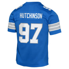 Aidan Hutchinson Detroit Lions Youth Game Jersey Blue - Nike