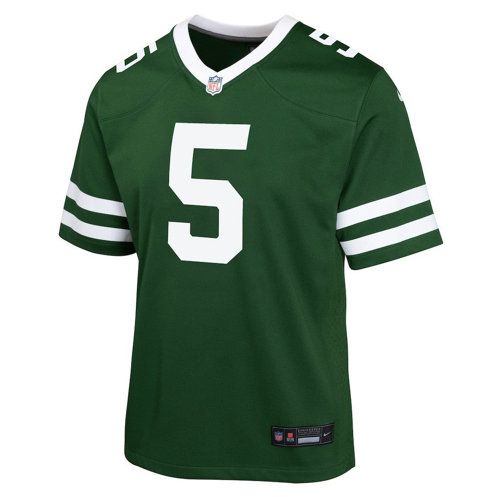 Garrett Wilson New York Jets Youth Game Jersey Green - Nike