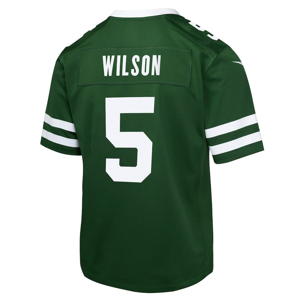 Garrett Wilson New York Jets Youth Game Jersey Green - Nike