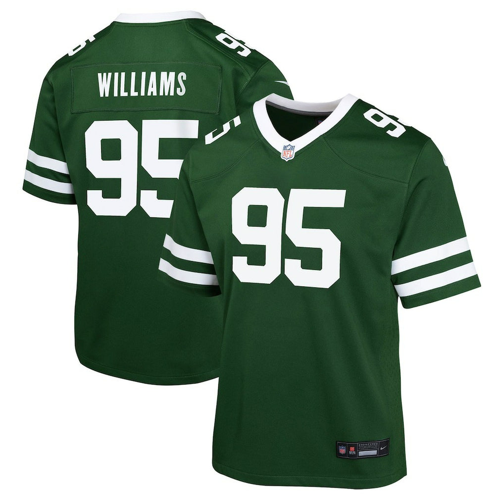 Quinnen Williams New York Jets Youth Game Jersey Green - Nike