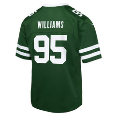 Quinnen Williams New York Jets Youth Game Jersey Green - Nike