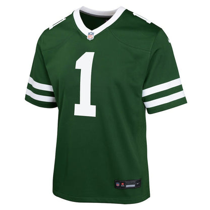 Ahmad Sauce Gardner New York Jets Youth Game Jersey - Green | NFL Jerseys