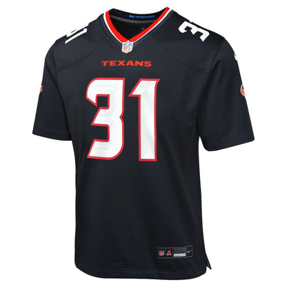 Dameon Pierce Houston Texans Youth Game Jersey - Navy | NFL Jerseys